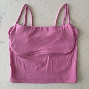 Gilly Hicks (Hollister) Pink Tank Top with White Straps